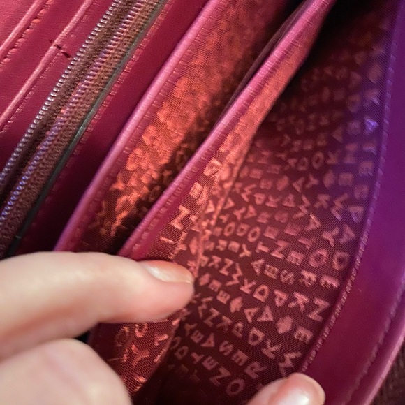 EUC! Kate Spade Deep Cranberry Red Wallet - Picture 13 of 13